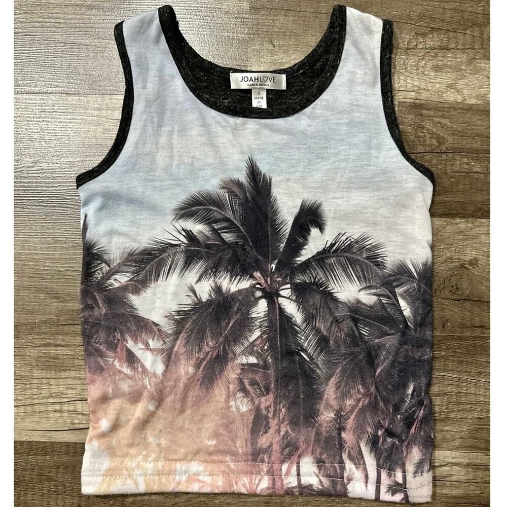 Joah Love Palm Tree Tropical Tank